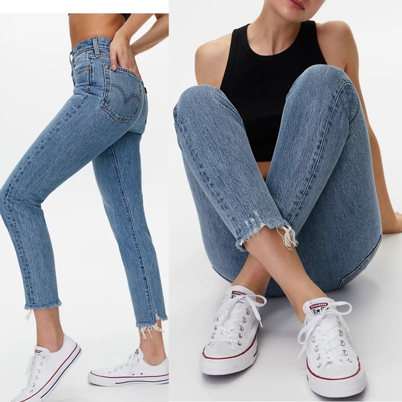 LEVI'S Wedgie Icon icon Jeans in Shut Up-27 - Picture 2 of 16